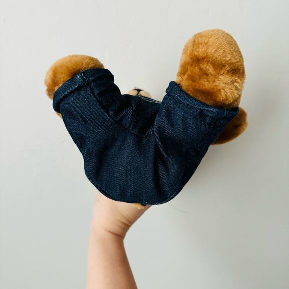 Del Monte Bear cowboy denim over all ghingam top hat with story book collector - Picture 6 of 7